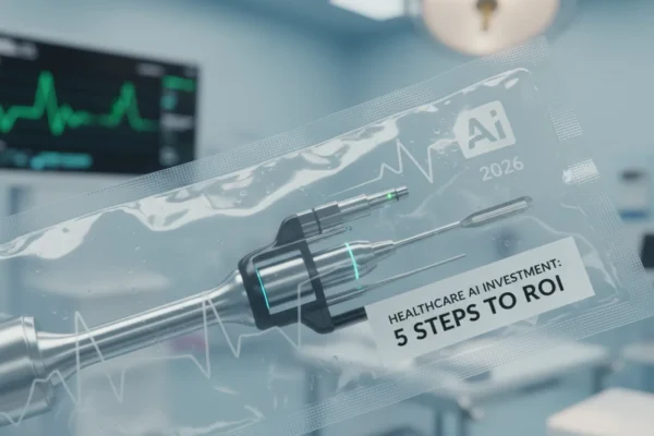 Healthcare AI Investment: 5 Steps to ROI in 2026